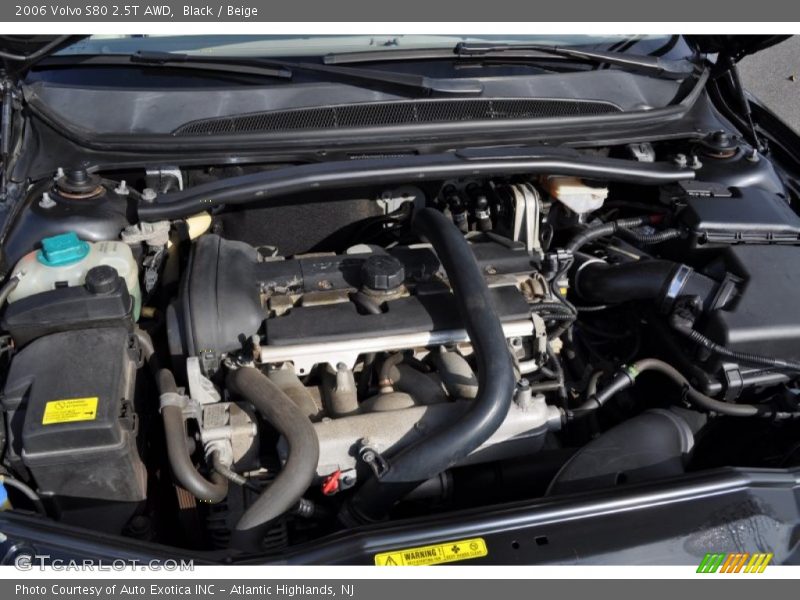  2006 S80 2.5T AWD Engine - 2.5 Liter Turbocharged DOHC 20-Valve 5 Cylinder