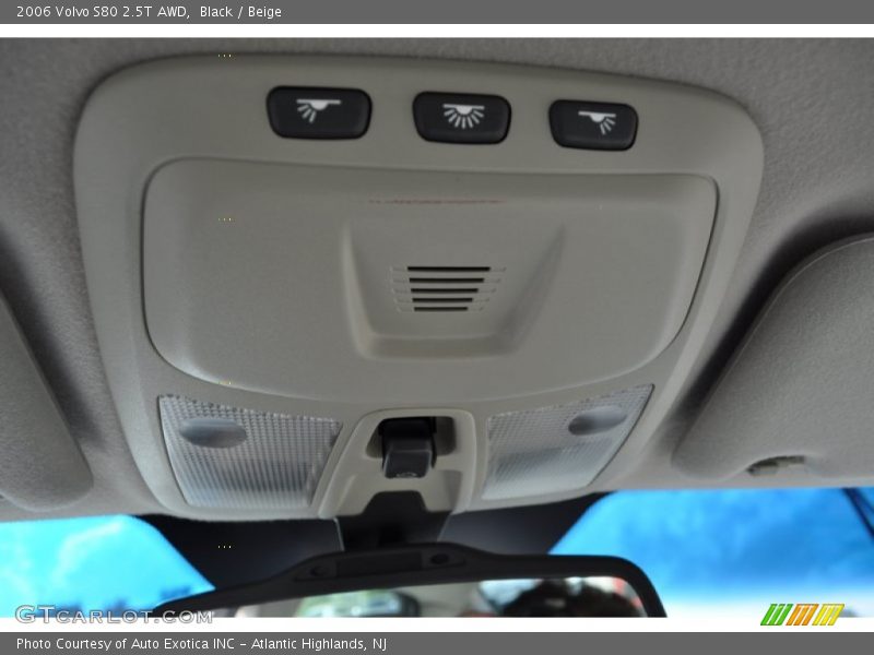 Black / Beige 2006 Volvo S80 2.5T AWD