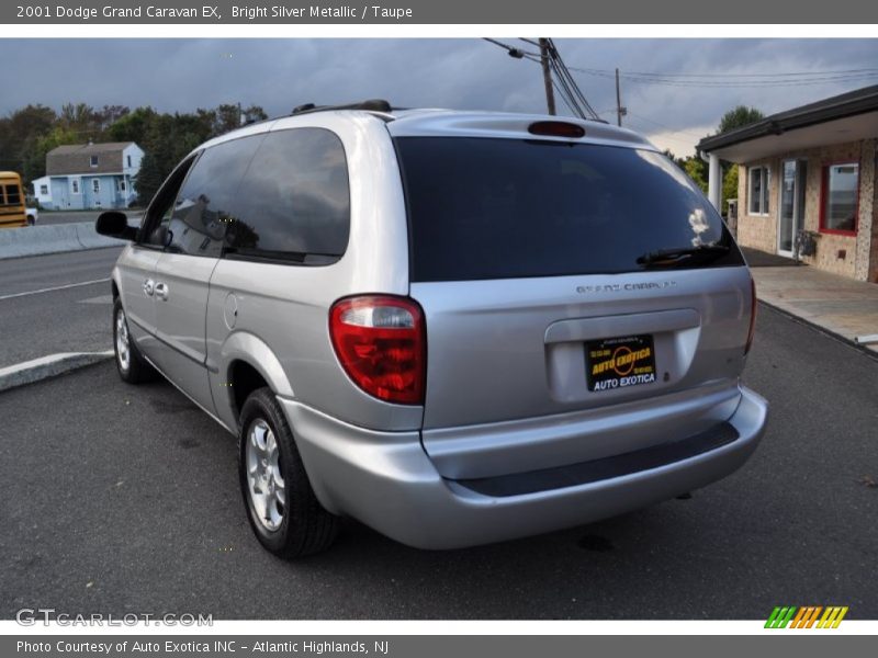Bright Silver Metallic / Taupe 2001 Dodge Grand Caravan EX