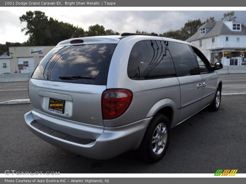 Bright Silver Metallic / Taupe 2001 Dodge Grand Caravan EX