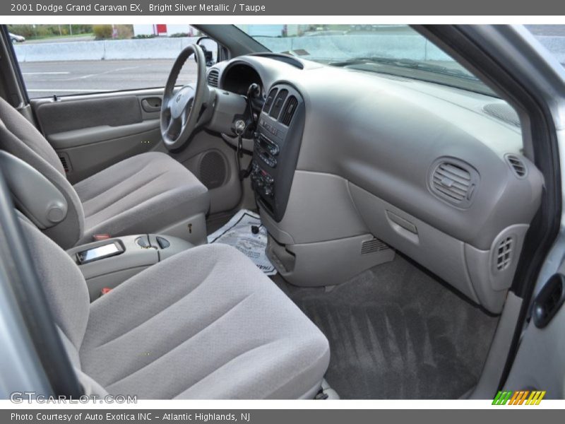 Bright Silver Metallic / Taupe 2001 Dodge Grand Caravan EX