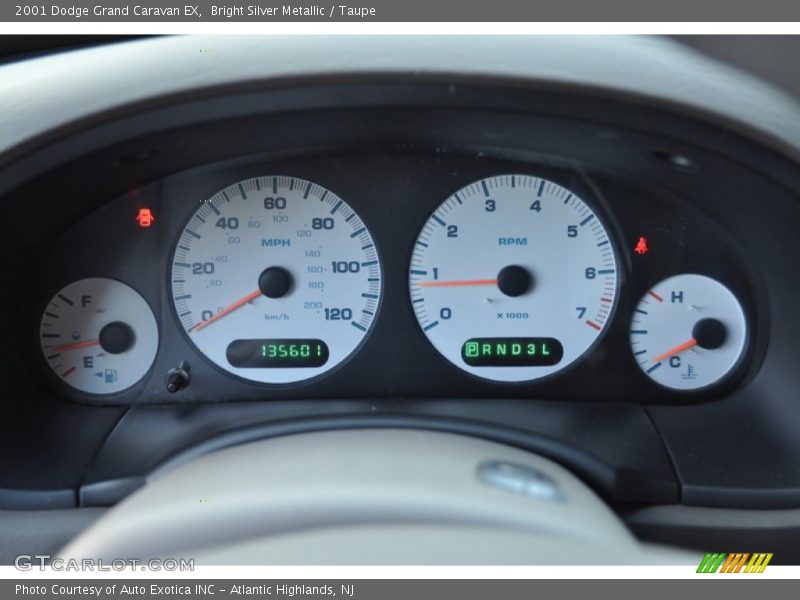  2001 Grand Caravan EX EX Gauges