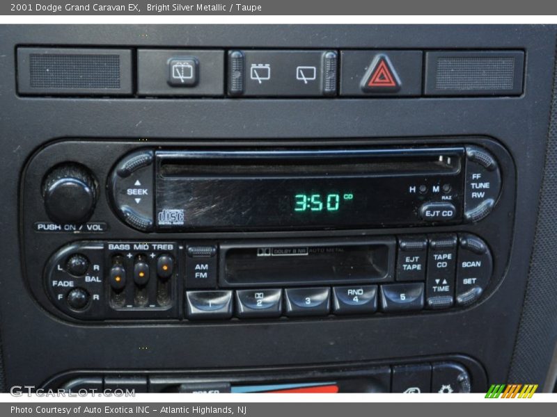 Audio System of 2001 Grand Caravan EX