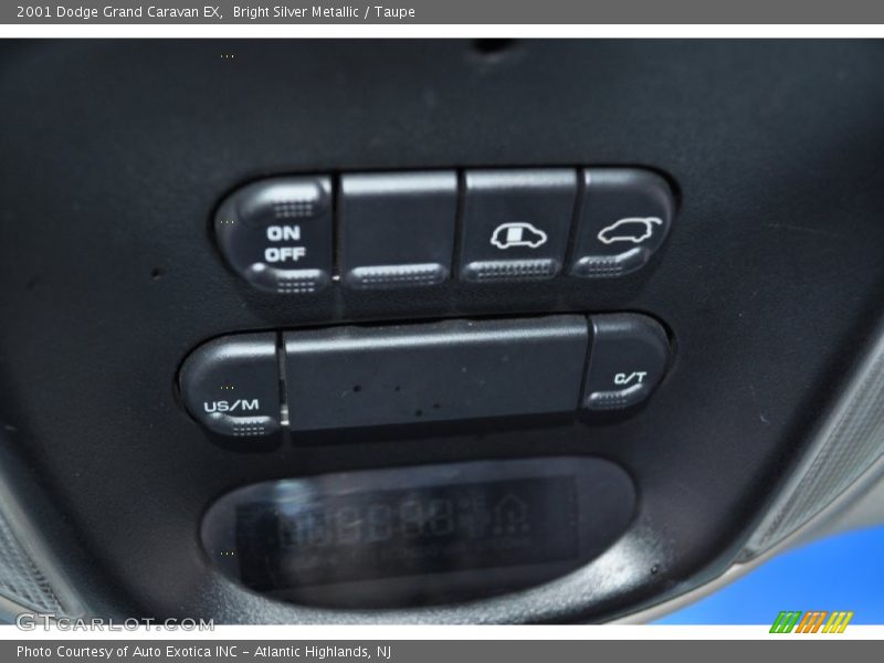 Controls of 2001 Grand Caravan EX