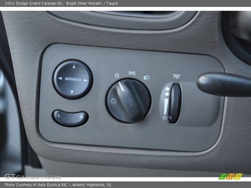 Controls of 2001 Grand Caravan EX