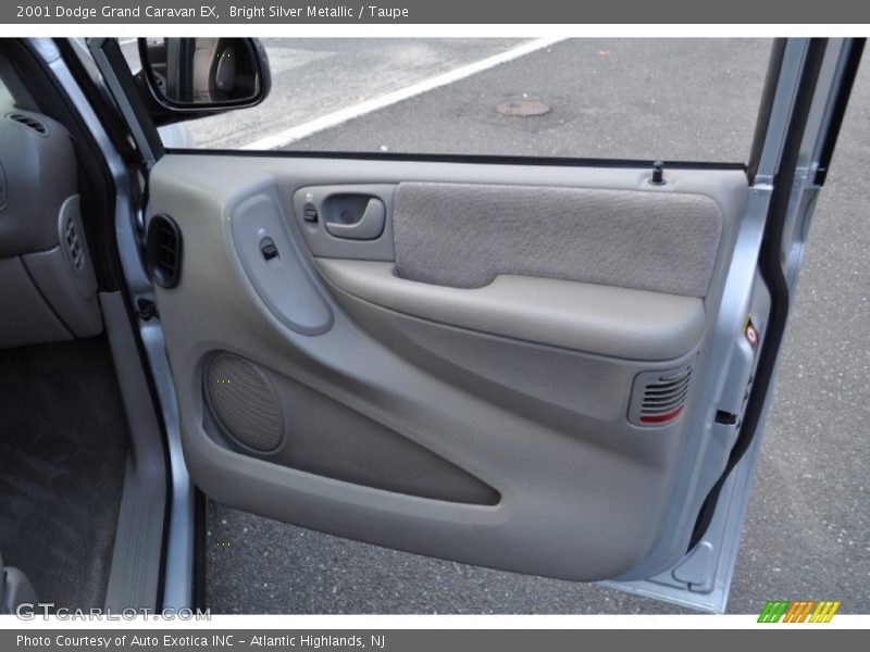 Bright Silver Metallic / Taupe 2001 Dodge Grand Caravan EX