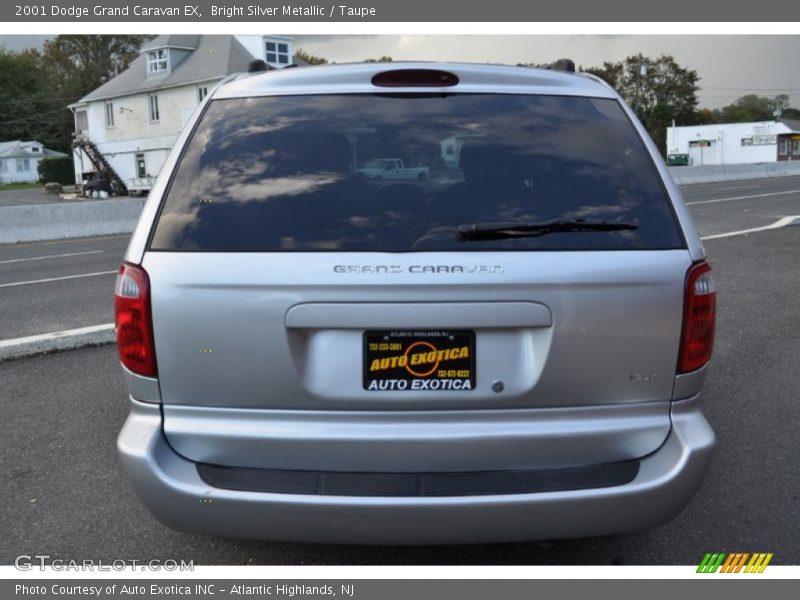 Bright Silver Metallic / Taupe 2001 Dodge Grand Caravan EX