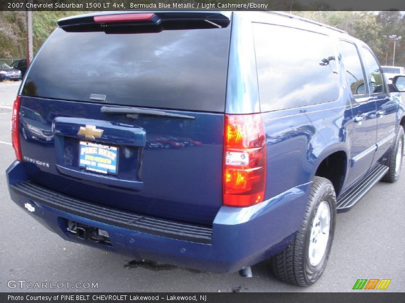 Bermuda Blue Metallic / Light Cashmere/Ebony 2007 Chevrolet Suburban 1500 LT 4x4