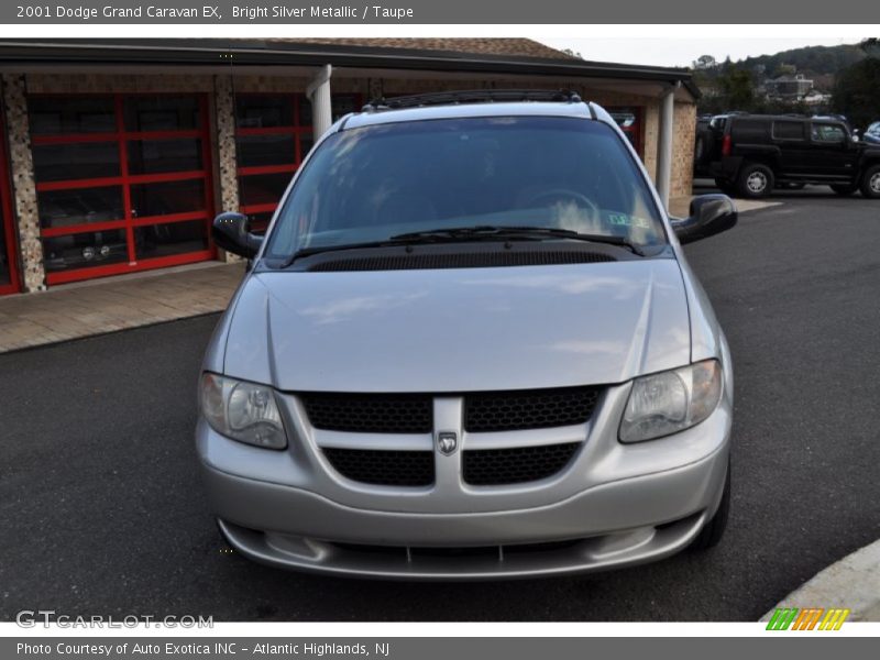 Bright Silver Metallic / Taupe 2001 Dodge Grand Caravan EX