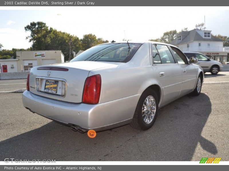 Sterling Silver / Dark Gray 2003 Cadillac DeVille DHS