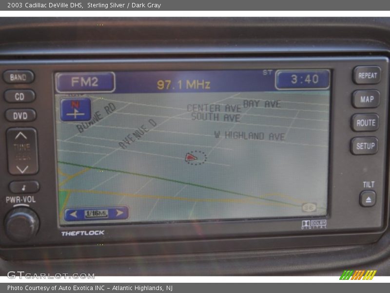 Navigation of 2003 DeVille DHS
