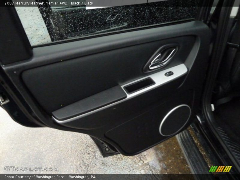 Black / Black 2007 Mercury Mariner Premier 4WD
