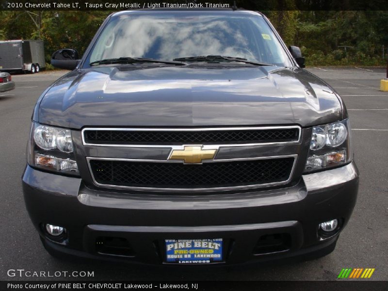 Taupe Gray Metallic / Light Titanium/Dark Titanium 2010 Chevrolet Tahoe LT
