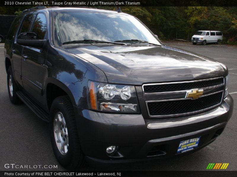 Taupe Gray Metallic / Light Titanium/Dark Titanium 2010 Chevrolet Tahoe LT