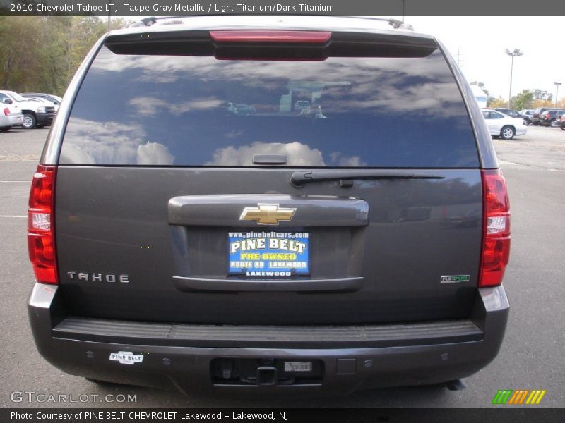 Taupe Gray Metallic / Light Titanium/Dark Titanium 2010 Chevrolet Tahoe LT