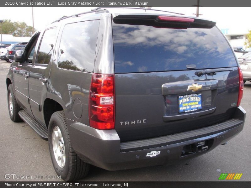 Taupe Gray Metallic / Light Titanium/Dark Titanium 2010 Chevrolet Tahoe LT