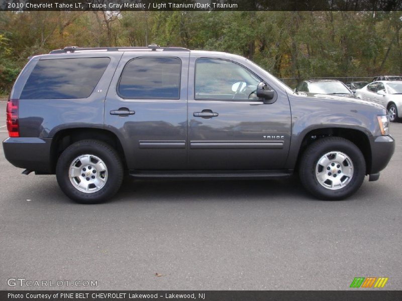 Taupe Gray Metallic / Light Titanium/Dark Titanium 2010 Chevrolet Tahoe LT