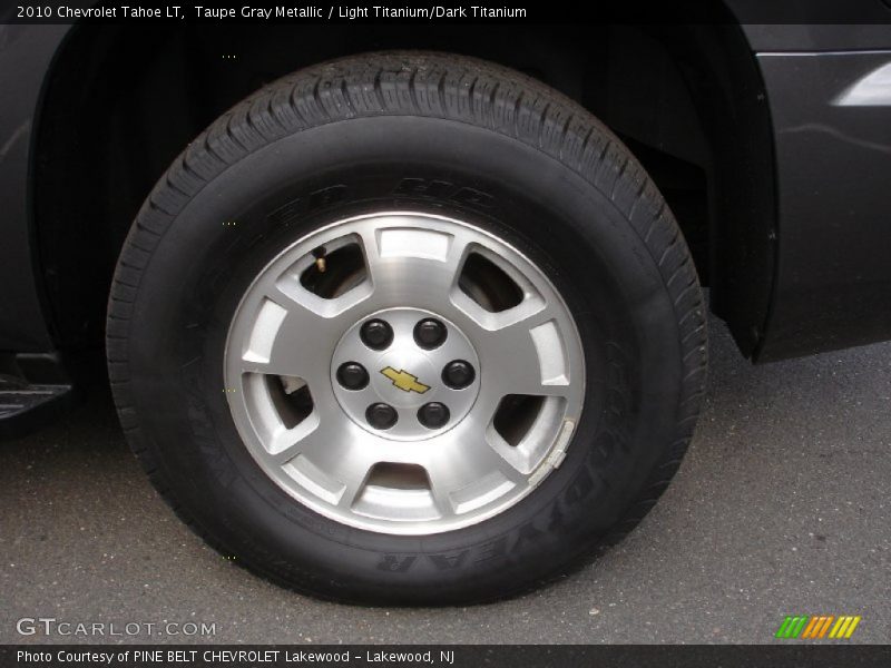 Taupe Gray Metallic / Light Titanium/Dark Titanium 2010 Chevrolet Tahoe LT