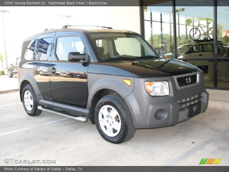 Nighthawk Black Pearl / Black/Gray 2005 Honda Element LX