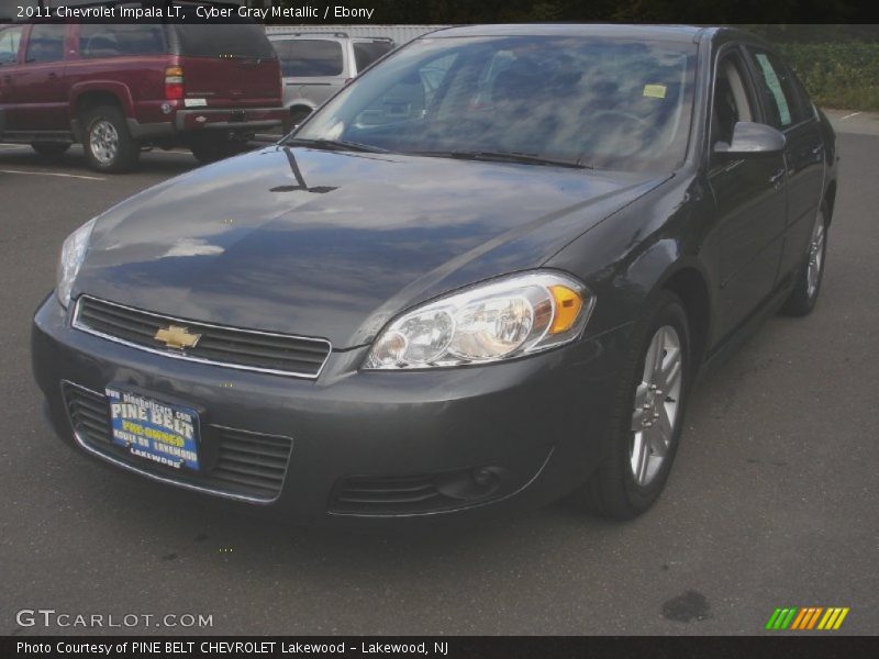 Cyber Gray Metallic / Ebony 2011 Chevrolet Impala LT