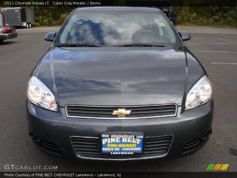 Cyber Gray Metallic / Ebony 2011 Chevrolet Impala LT