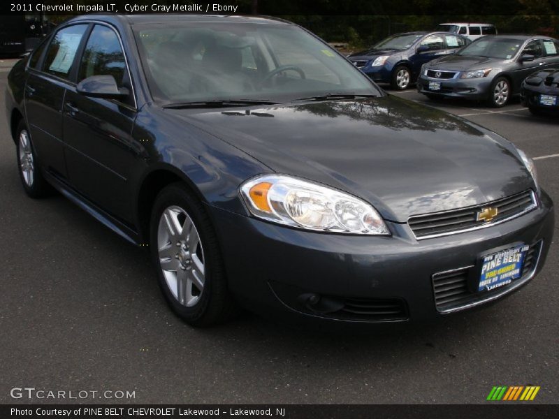 Cyber Gray Metallic / Ebony 2011 Chevrolet Impala LT