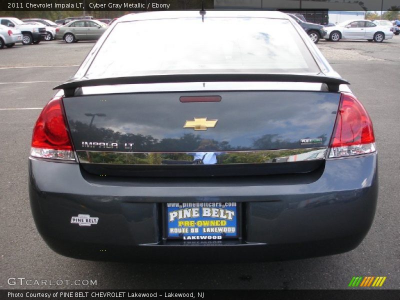 Cyber Gray Metallic / Ebony 2011 Chevrolet Impala LT