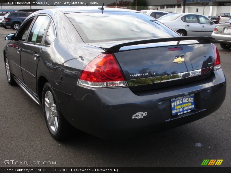 Cyber Gray Metallic / Ebony 2011 Chevrolet Impala LT