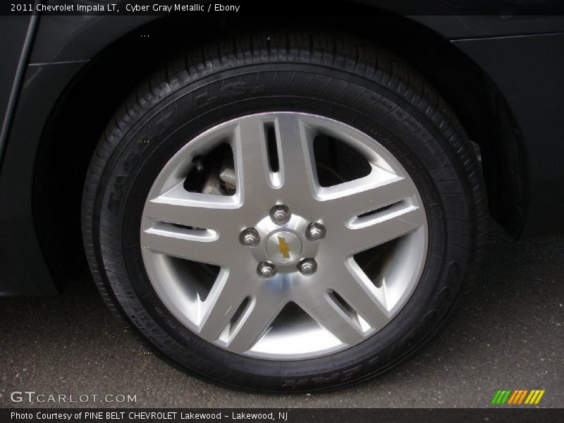 Cyber Gray Metallic / Ebony 2011 Chevrolet Impala LT