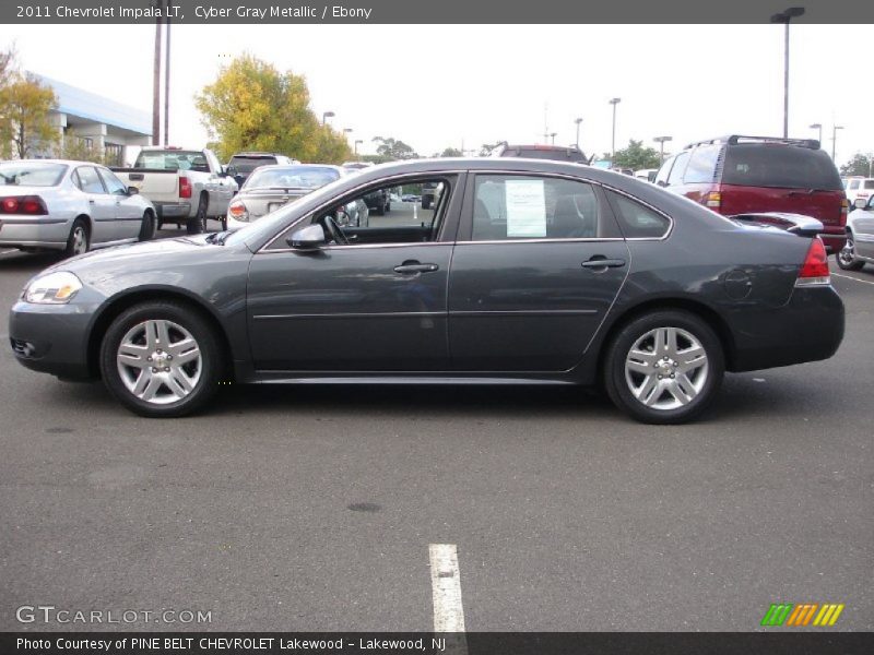 Cyber Gray Metallic / Ebony 2011 Chevrolet Impala LT