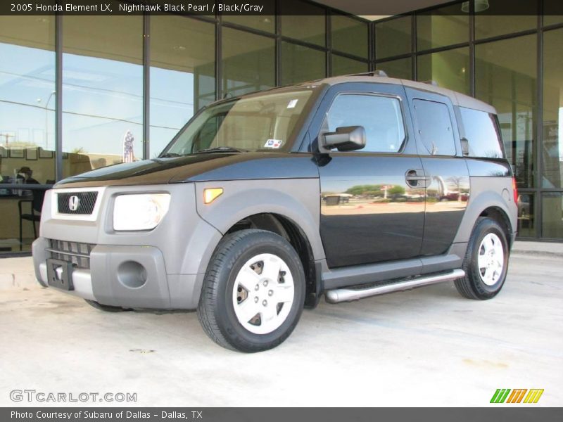 Nighthawk Black Pearl / Black/Gray 2005 Honda Element LX