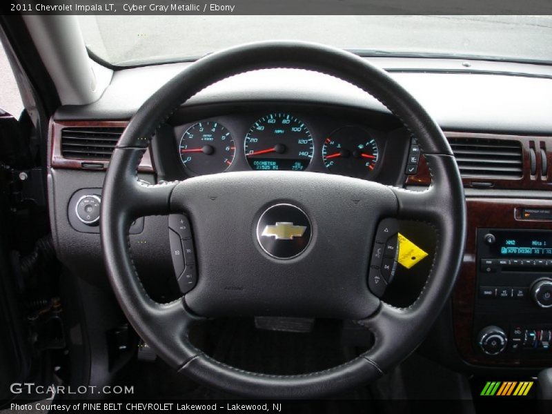 Cyber Gray Metallic / Ebony 2011 Chevrolet Impala LT