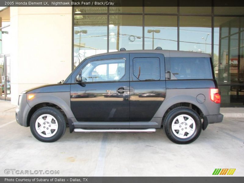 Nighthawk Black Pearl / Black/Gray 2005 Honda Element LX