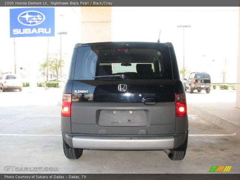 Nighthawk Black Pearl / Black/Gray 2005 Honda Element LX