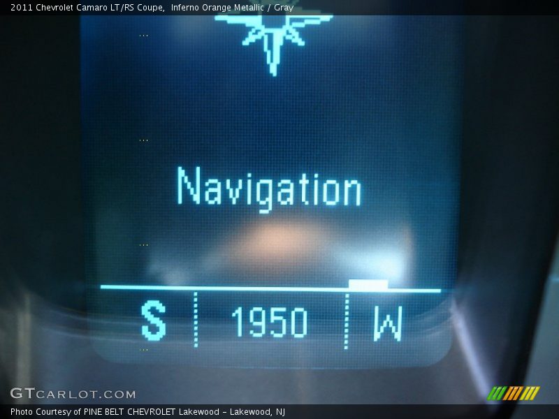 Inferno Orange Metallic / Gray 2011 Chevrolet Camaro LT/RS Coupe