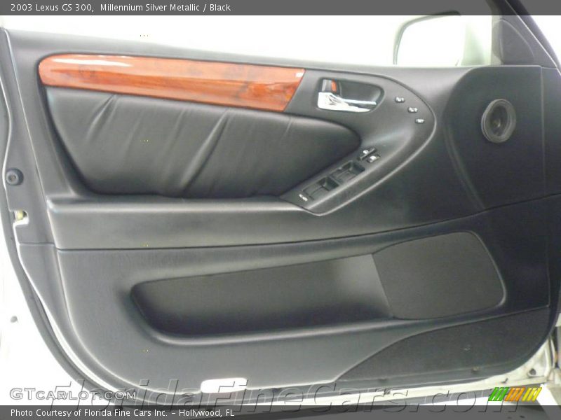 Millennium Silver Metallic / Black 2003 Lexus GS 300
