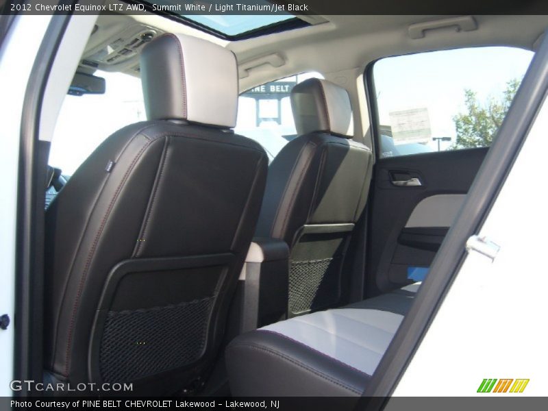  2012 Equinox LTZ AWD Light Titanium/Jet Black Interior
