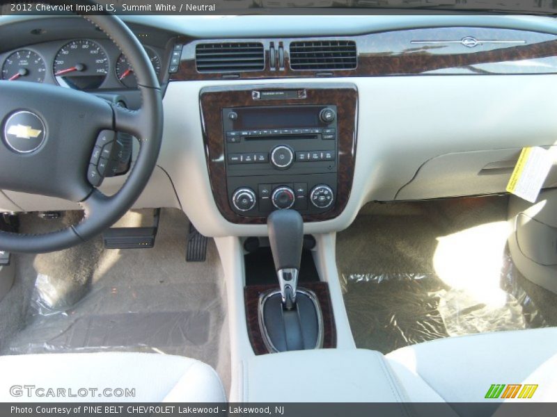 Summit White / Neutral 2012 Chevrolet Impala LS