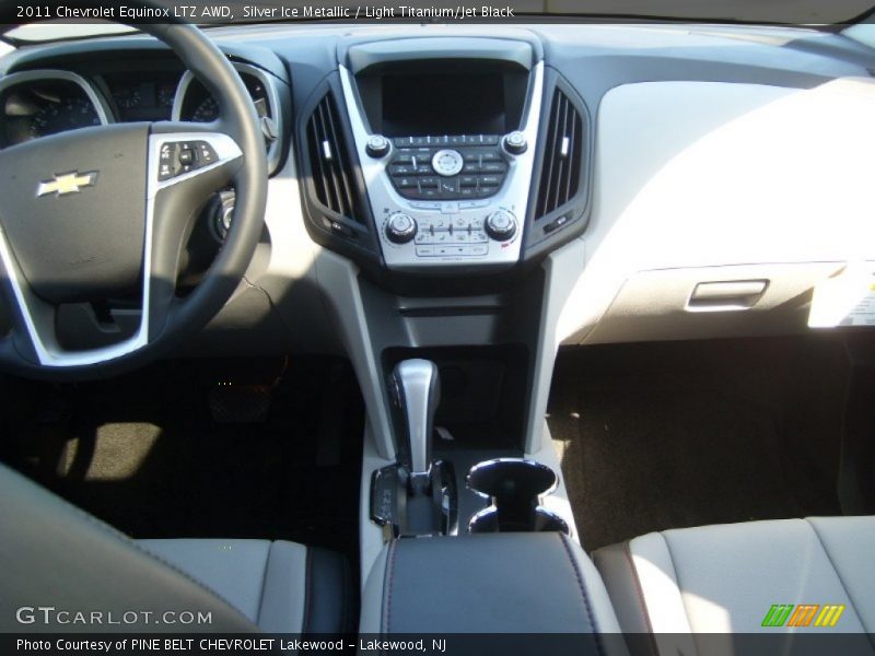 Silver Ice Metallic / Light Titanium/Jet Black 2011 Chevrolet Equinox LTZ AWD