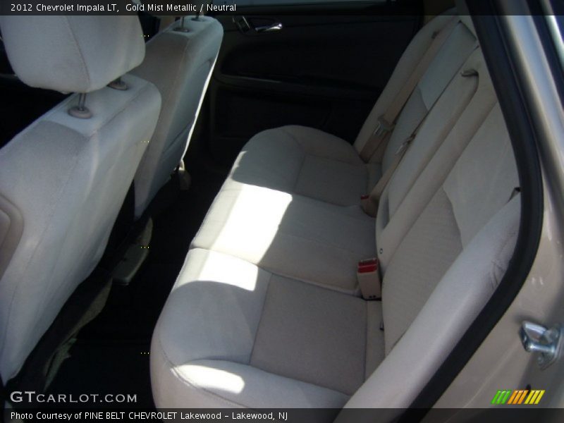 Gold Mist Metallic / Neutral 2012 Chevrolet Impala LT