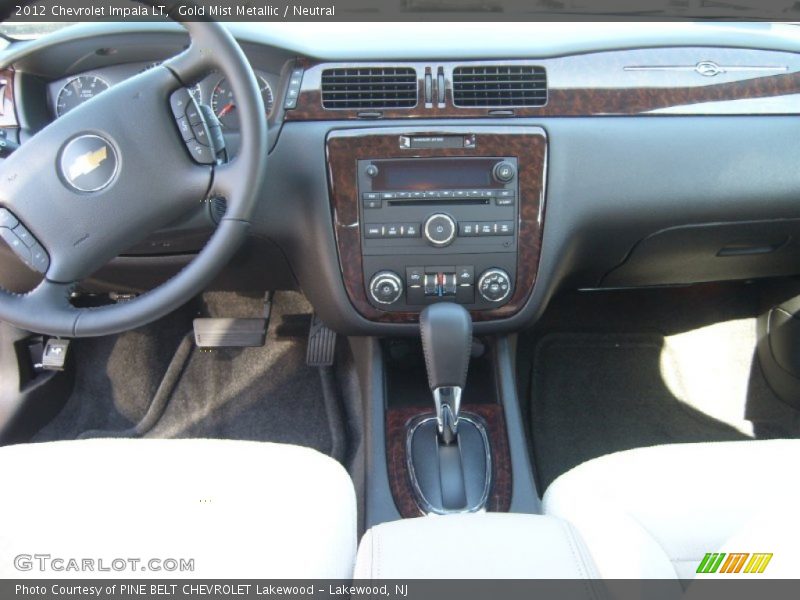 Gold Mist Metallic / Neutral 2012 Chevrolet Impala LT