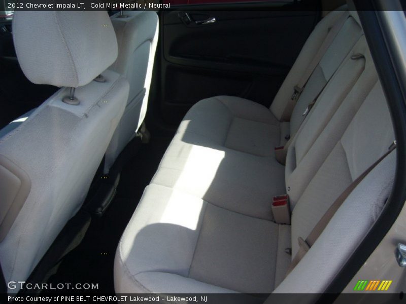Gold Mist Metallic / Neutral 2012 Chevrolet Impala LT