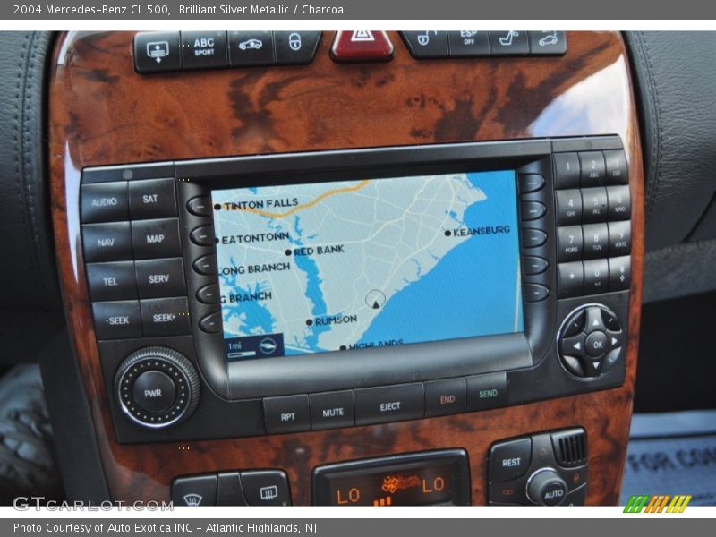 Navigation of 2004 CL 500