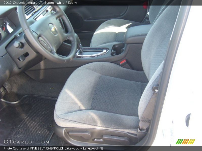 Summit White / Ebony 2012 Chevrolet Impala LT