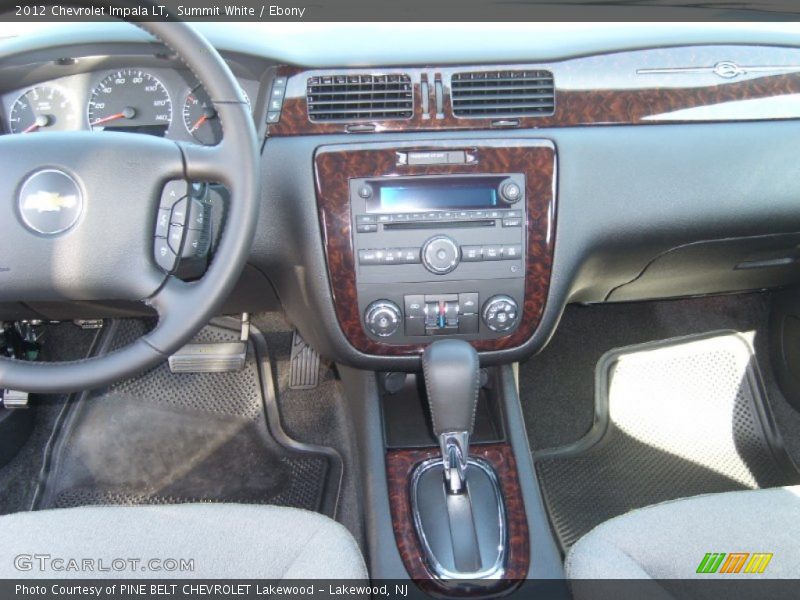Summit White / Ebony 2012 Chevrolet Impala LT