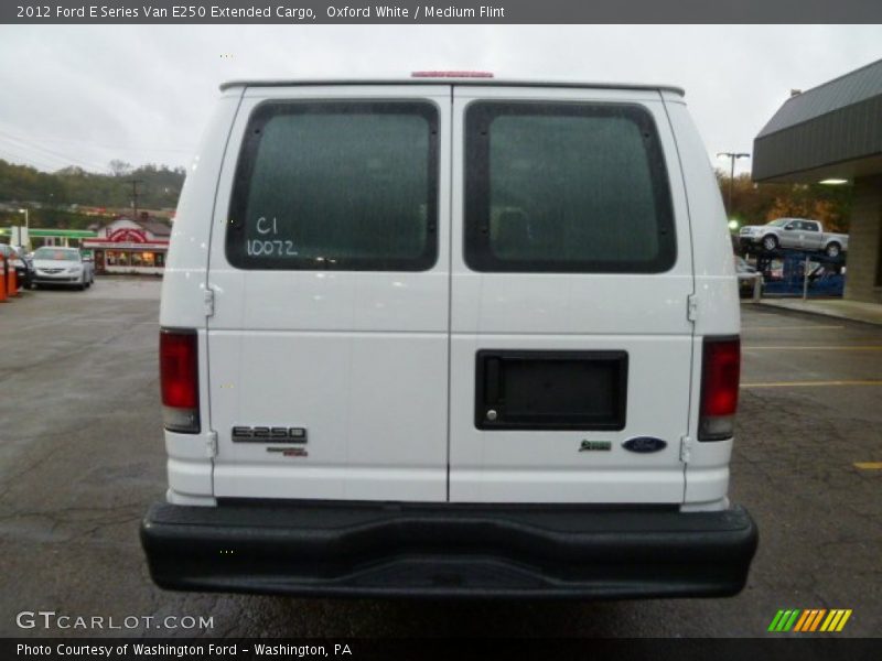 Oxford White / Medium Flint 2012 Ford E Series Van E250 Extended Cargo