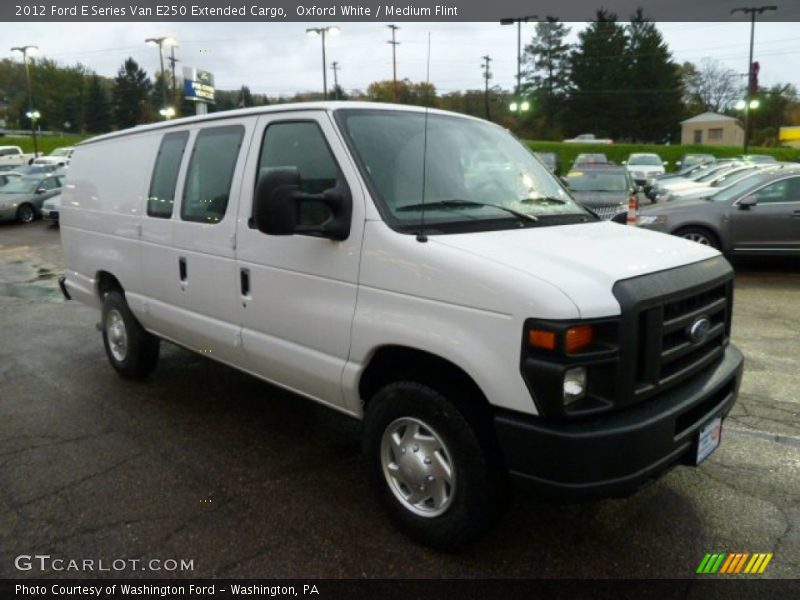 Front 3/4 View of 2012 E Series Van E250 Extended Cargo