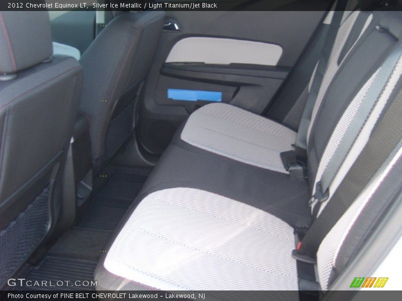 Silver Ice Metallic / Light Titanium/Jet Black 2012 Chevrolet Equinox LT
