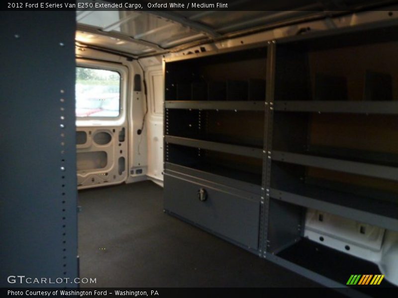 Oxford White / Medium Flint 2012 Ford E Series Van E250 Extended Cargo