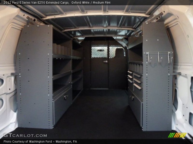 Oxford White / Medium Flint 2012 Ford E Series Van E250 Extended Cargo